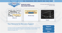 Desktop Screenshot of bangorrecovery.org