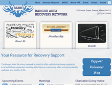 Tablet Screenshot of bangorrecovery.org